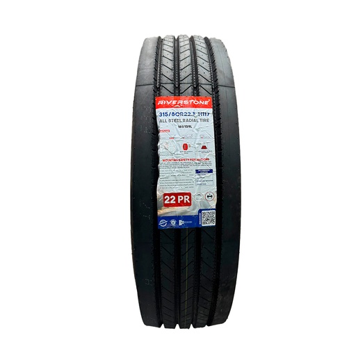 Neumático para autos 315/80 R22.5 RIVERSTONE