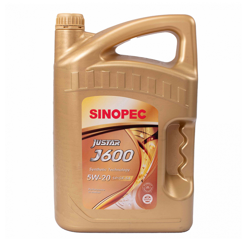 Aceite para motor Sinopec J600 5W-20 (5 L)