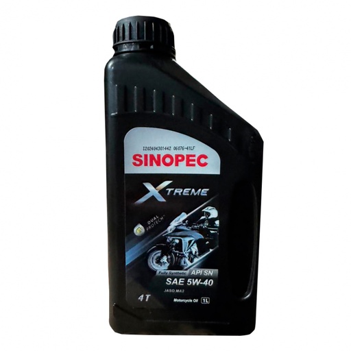 Aceite para motor Xtreme Sinopec 5W-40 (1 L)